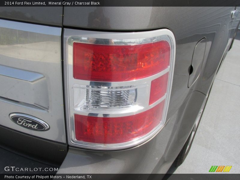 Mineral Gray / Charcoal Black 2014 Ford Flex Limited