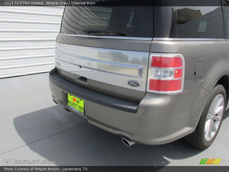 Mineral Gray / Charcoal Black 2014 Ford Flex Limited