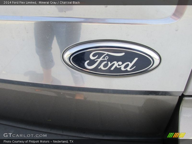 Mineral Gray / Charcoal Black 2014 Ford Flex Limited