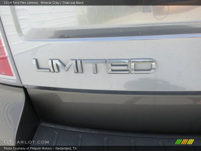 Mineral Gray / Charcoal Black 2014 Ford Flex Limited