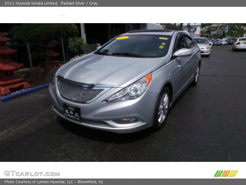 Radiant Silver / Gray 2011 Hyundai Sonata Limited