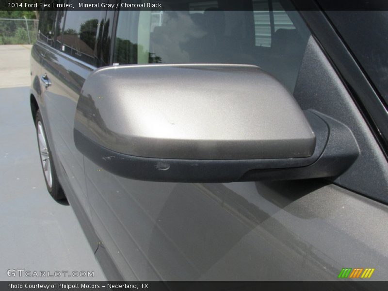 Mineral Gray / Charcoal Black 2014 Ford Flex Limited