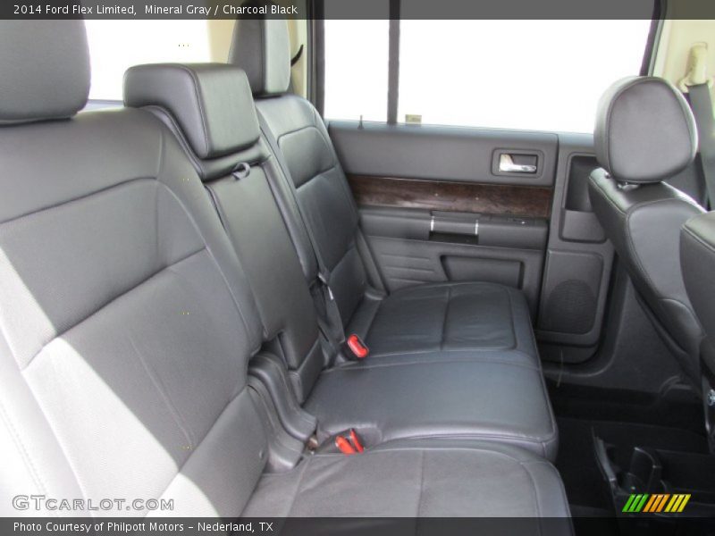Mineral Gray / Charcoal Black 2014 Ford Flex Limited