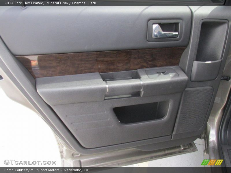 Mineral Gray / Charcoal Black 2014 Ford Flex Limited
