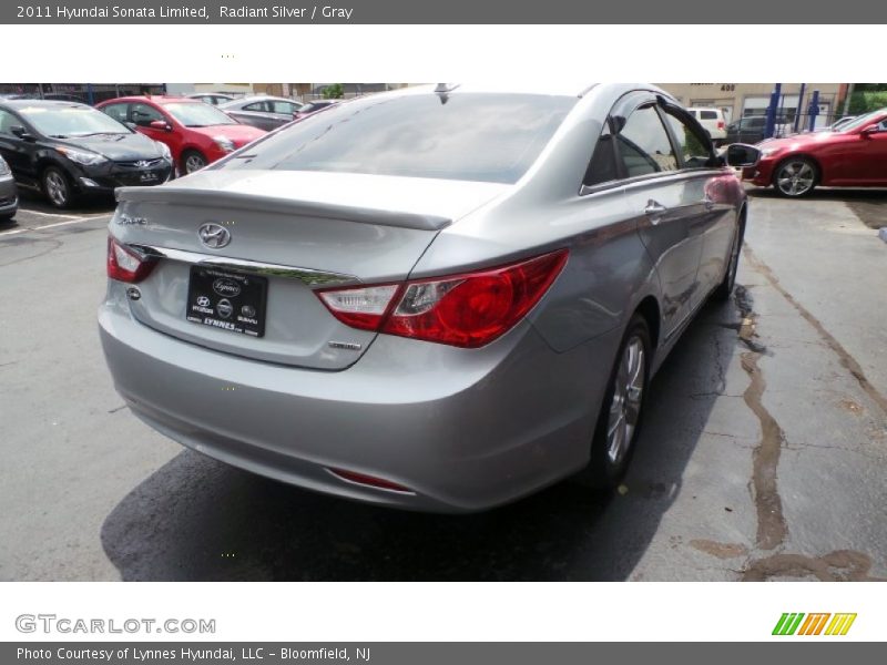 Radiant Silver / Gray 2011 Hyundai Sonata Limited