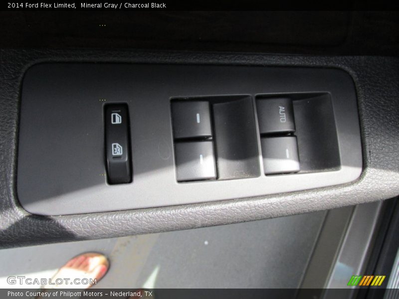 Mineral Gray / Charcoal Black 2014 Ford Flex Limited