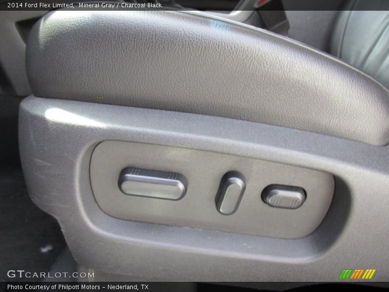 Mineral Gray / Charcoal Black 2014 Ford Flex Limited