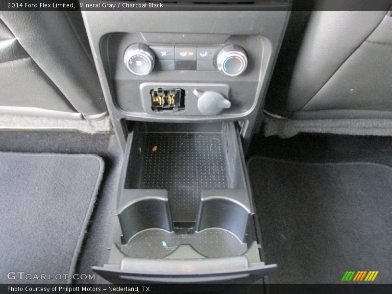 Mineral Gray / Charcoal Black 2014 Ford Flex Limited