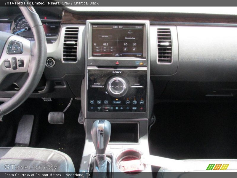 Mineral Gray / Charcoal Black 2014 Ford Flex Limited