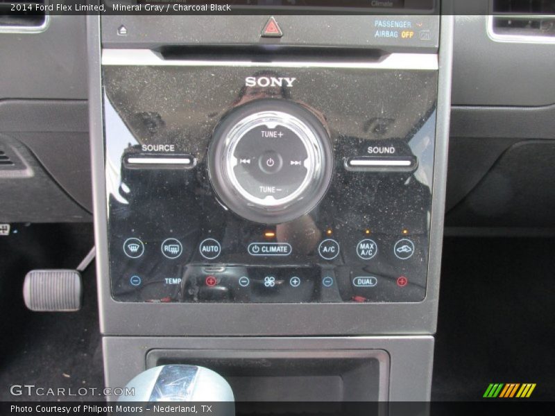 Mineral Gray / Charcoal Black 2014 Ford Flex Limited