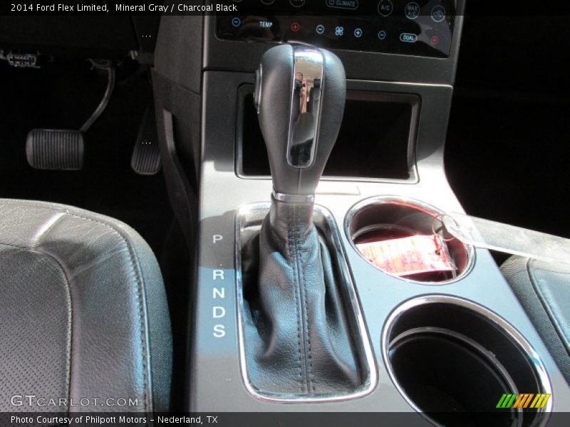 Mineral Gray / Charcoal Black 2014 Ford Flex Limited