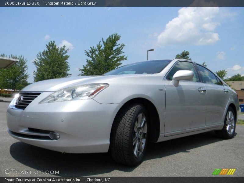 Tungsten Metallic / Light Gray 2008 Lexus ES 350