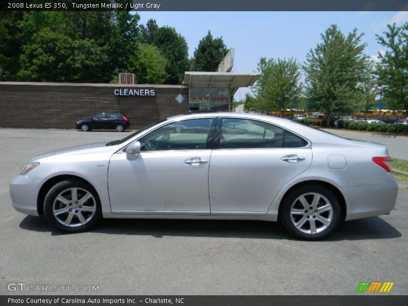 Tungsten Metallic / Light Gray 2008 Lexus ES 350