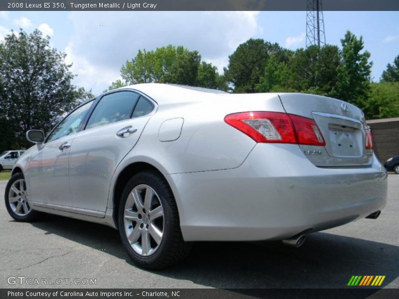 Tungsten Metallic / Light Gray 2008 Lexus ES 350