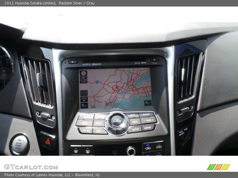 Radiant Silver / Gray 2011 Hyundai Sonata Limited