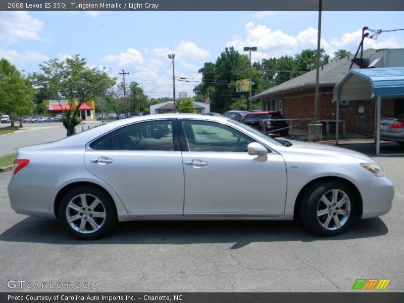 Tungsten Metallic / Light Gray 2008 Lexus ES 350