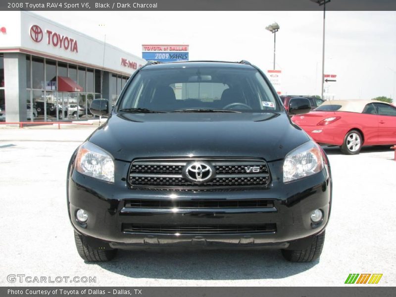 Black / Dark Charcoal 2008 Toyota RAV4 Sport V6
