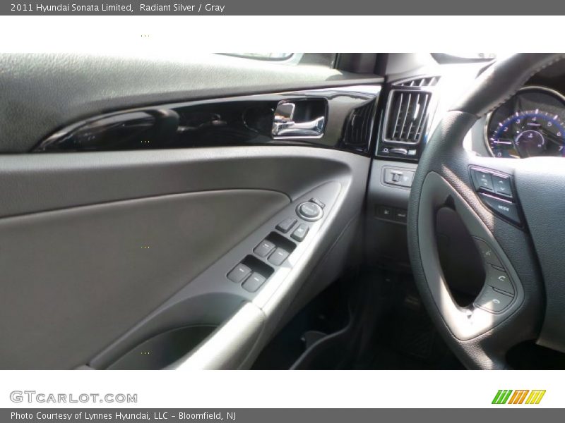 Radiant Silver / Gray 2011 Hyundai Sonata Limited