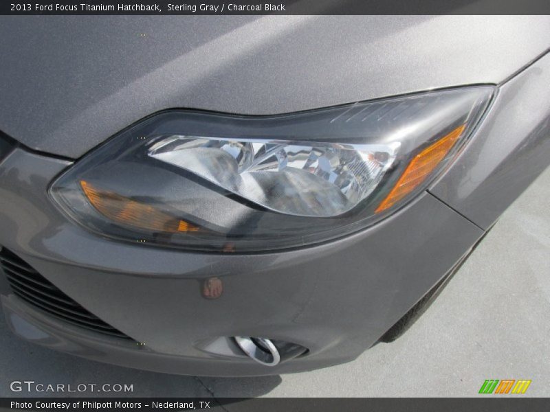 Sterling Gray / Charcoal Black 2013 Ford Focus Titanium Hatchback