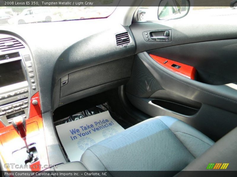 Tungsten Metallic / Light Gray 2008 Lexus ES 350