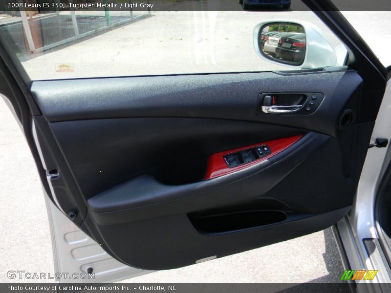 Tungsten Metallic / Light Gray 2008 Lexus ES 350