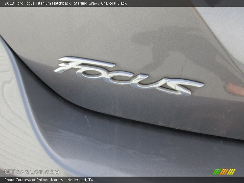 Sterling Gray / Charcoal Black 2013 Ford Focus Titanium Hatchback