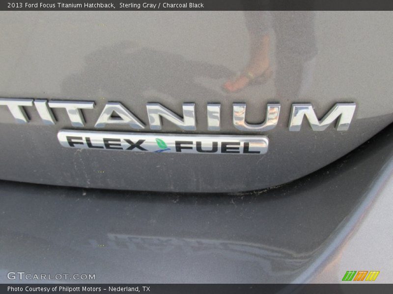 Sterling Gray / Charcoal Black 2013 Ford Focus Titanium Hatchback