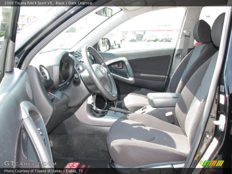 Black / Dark Charcoal 2008 Toyota RAV4 Sport V6