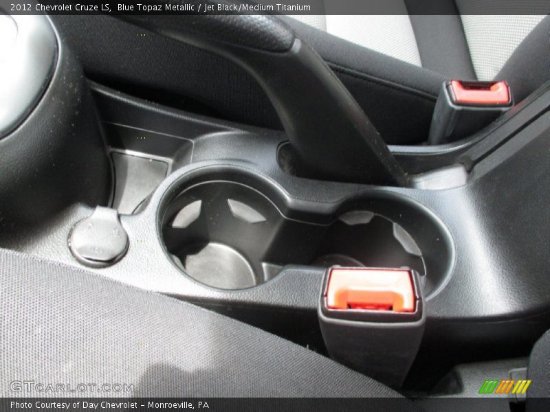 Blue Topaz Metallic / Jet Black/Medium Titanium 2012 Chevrolet Cruze LS