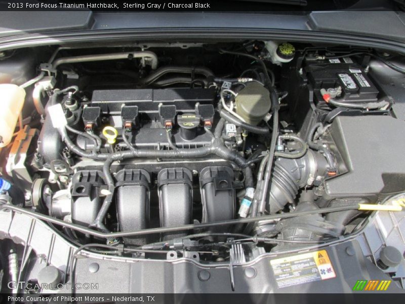Sterling Gray / Charcoal Black 2013 Ford Focus Titanium Hatchback