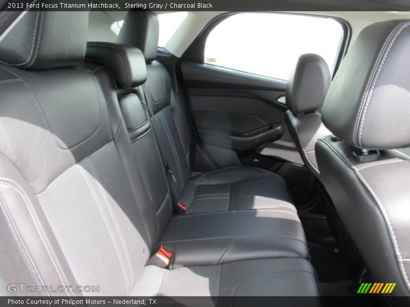 Sterling Gray / Charcoal Black 2013 Ford Focus Titanium Hatchback