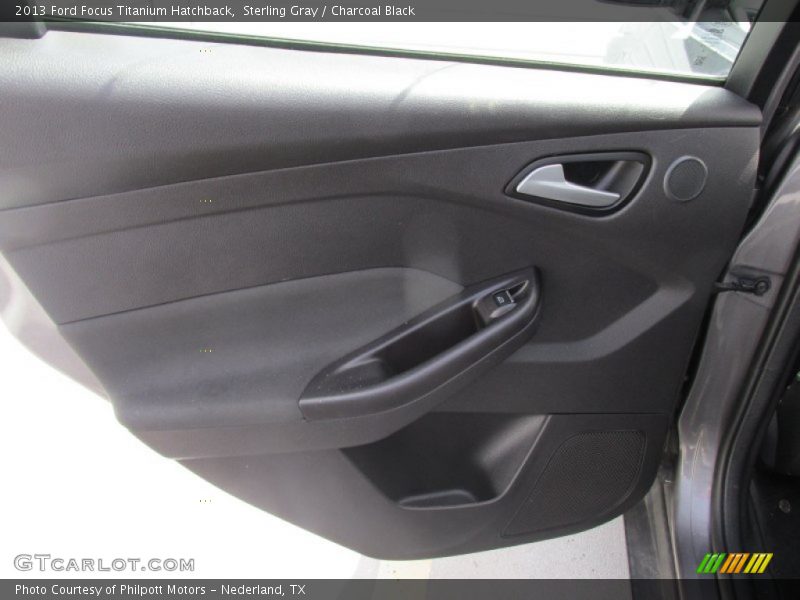 Sterling Gray / Charcoal Black 2013 Ford Focus Titanium Hatchback