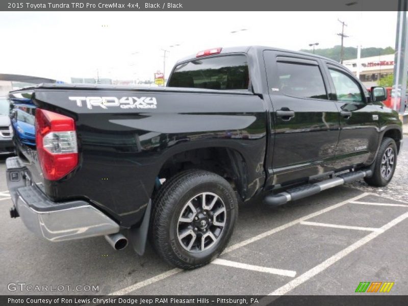 Black / Black 2015 Toyota Tundra TRD Pro CrewMax 4x4