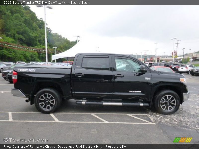 Black / Black 2015 Toyota Tundra TRD Pro CrewMax 4x4