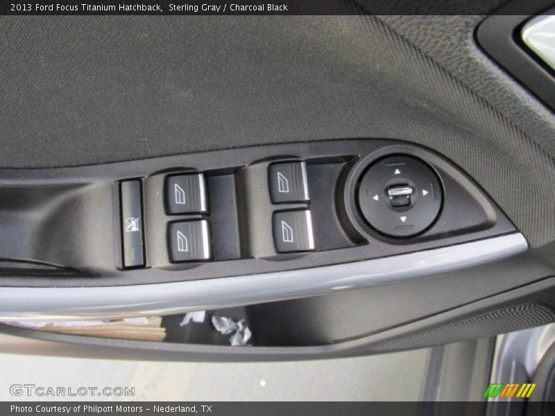 Sterling Gray / Charcoal Black 2013 Ford Focus Titanium Hatchback