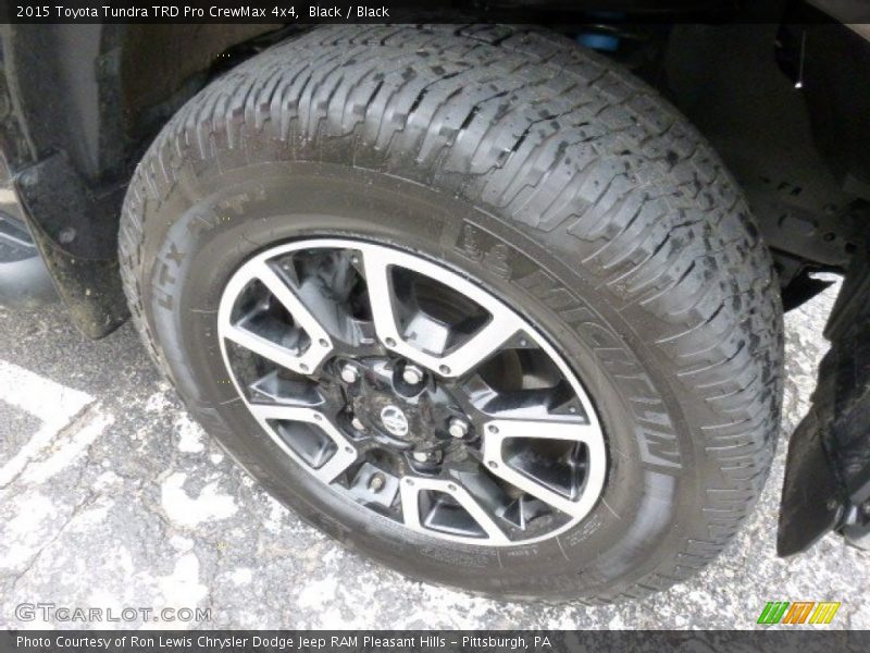 Black / Black 2015 Toyota Tundra TRD Pro CrewMax 4x4