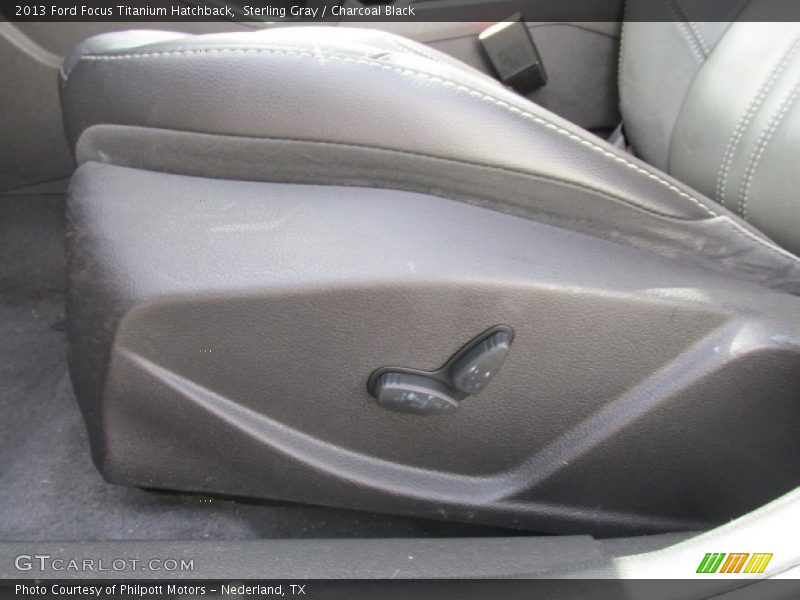 Sterling Gray / Charcoal Black 2013 Ford Focus Titanium Hatchback