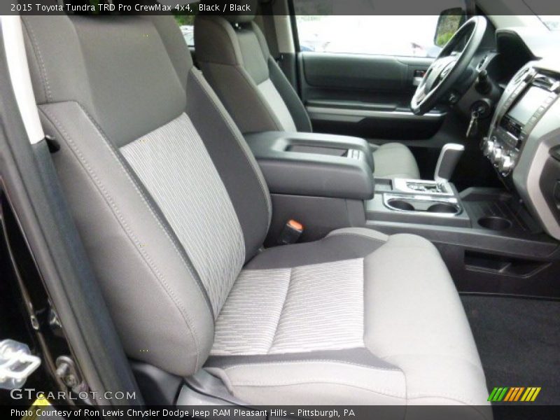 Black / Black 2015 Toyota Tundra TRD Pro CrewMax 4x4