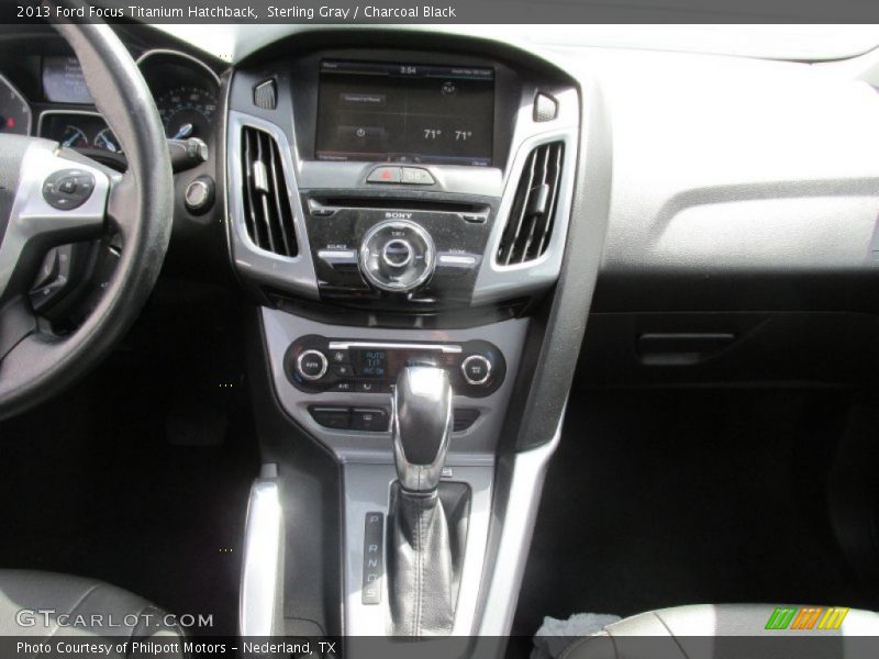 Sterling Gray / Charcoal Black 2013 Ford Focus Titanium Hatchback