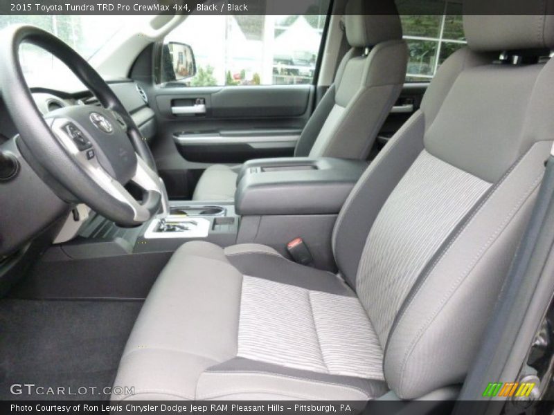 Black / Black 2015 Toyota Tundra TRD Pro CrewMax 4x4