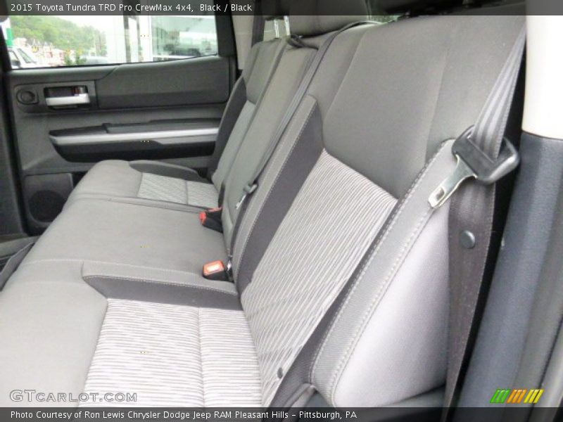 Black / Black 2015 Toyota Tundra TRD Pro CrewMax 4x4