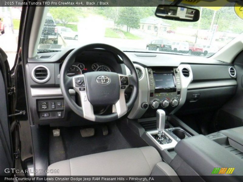 Black / Black 2015 Toyota Tundra TRD Pro CrewMax 4x4