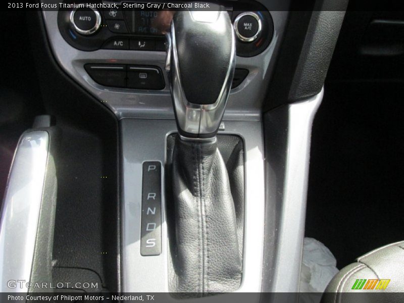 Sterling Gray / Charcoal Black 2013 Ford Focus Titanium Hatchback