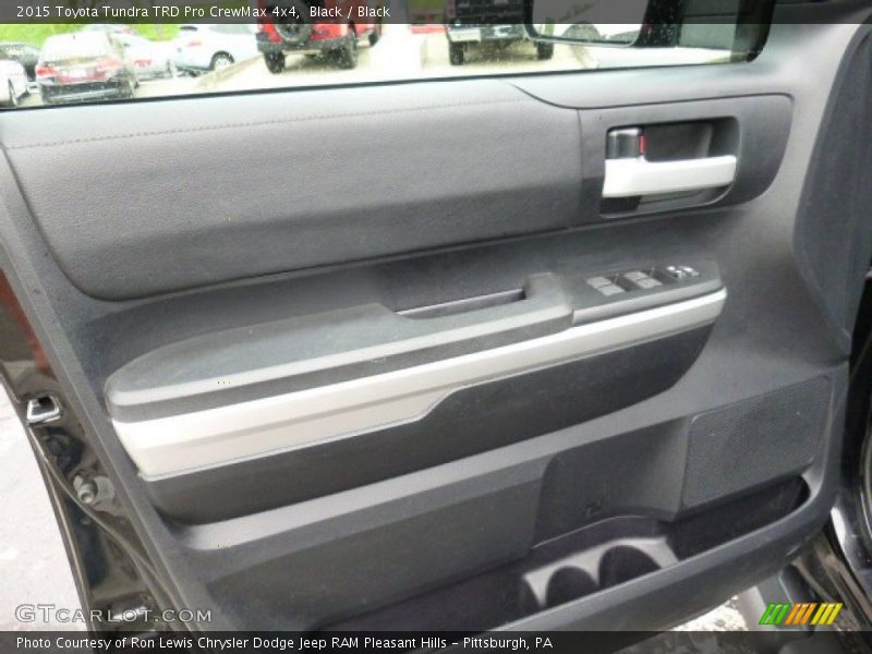 Black / Black 2015 Toyota Tundra TRD Pro CrewMax 4x4