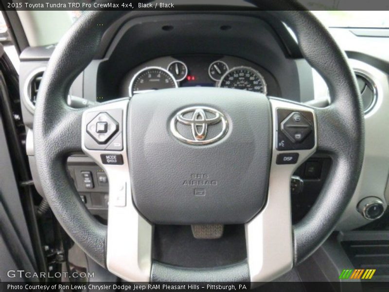 Black / Black 2015 Toyota Tundra TRD Pro CrewMax 4x4