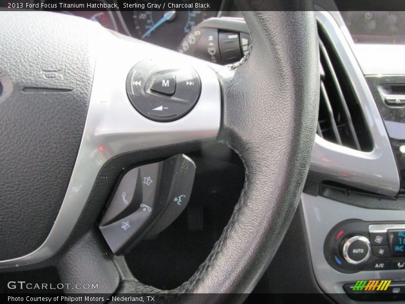 Sterling Gray / Charcoal Black 2013 Ford Focus Titanium Hatchback