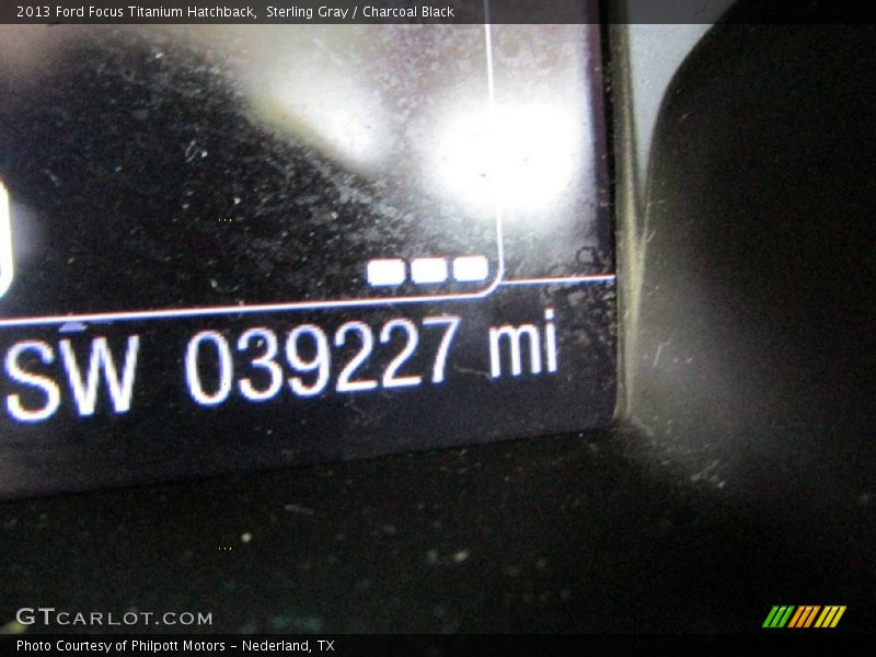Sterling Gray / Charcoal Black 2013 Ford Focus Titanium Hatchback