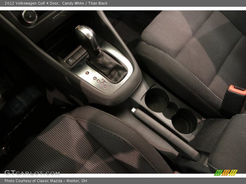 Candy White / Titan Black 2012 Volkswagen Golf 4 Door