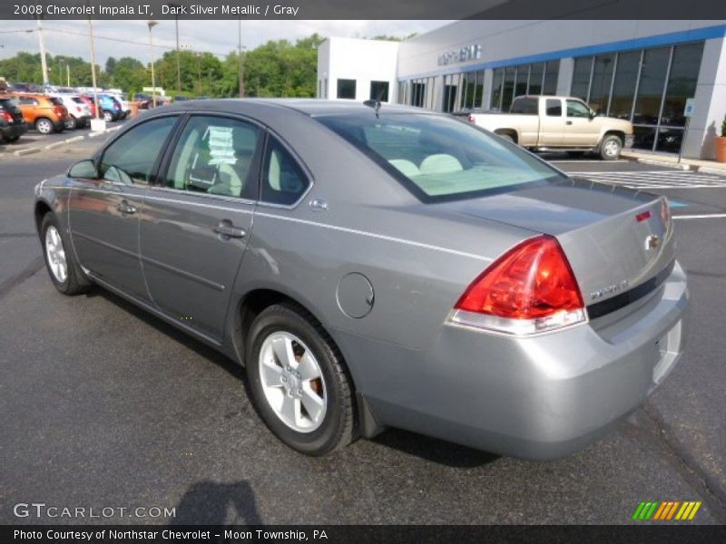 Dark Silver Metallic / Gray 2008 Chevrolet Impala LT