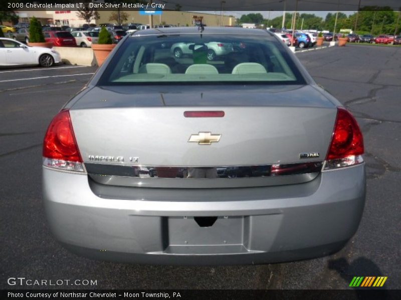 Dark Silver Metallic / Gray 2008 Chevrolet Impala LT